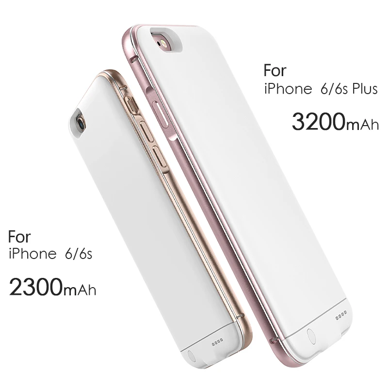 Ultra Slim Extended Power Cases for iPhone 6 6s Plus 5 5 inch Battery Cases for