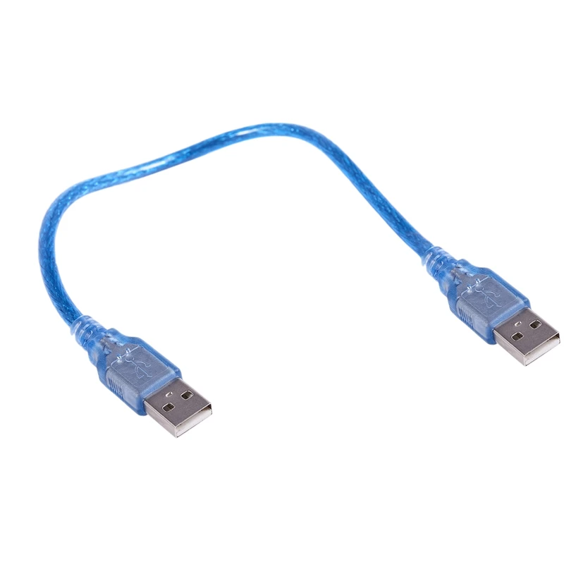 30 см 1 фут USB 2 0 Тип A/A кабель Папа папа удлинитель синий|Кабели HDMI| |