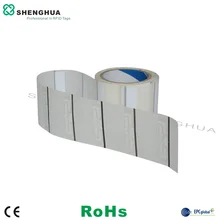 1000 шт/рулон логистического оборудования управление ярлык RFID UHF рулон пассивные бумажные этикетки с RFID стикер