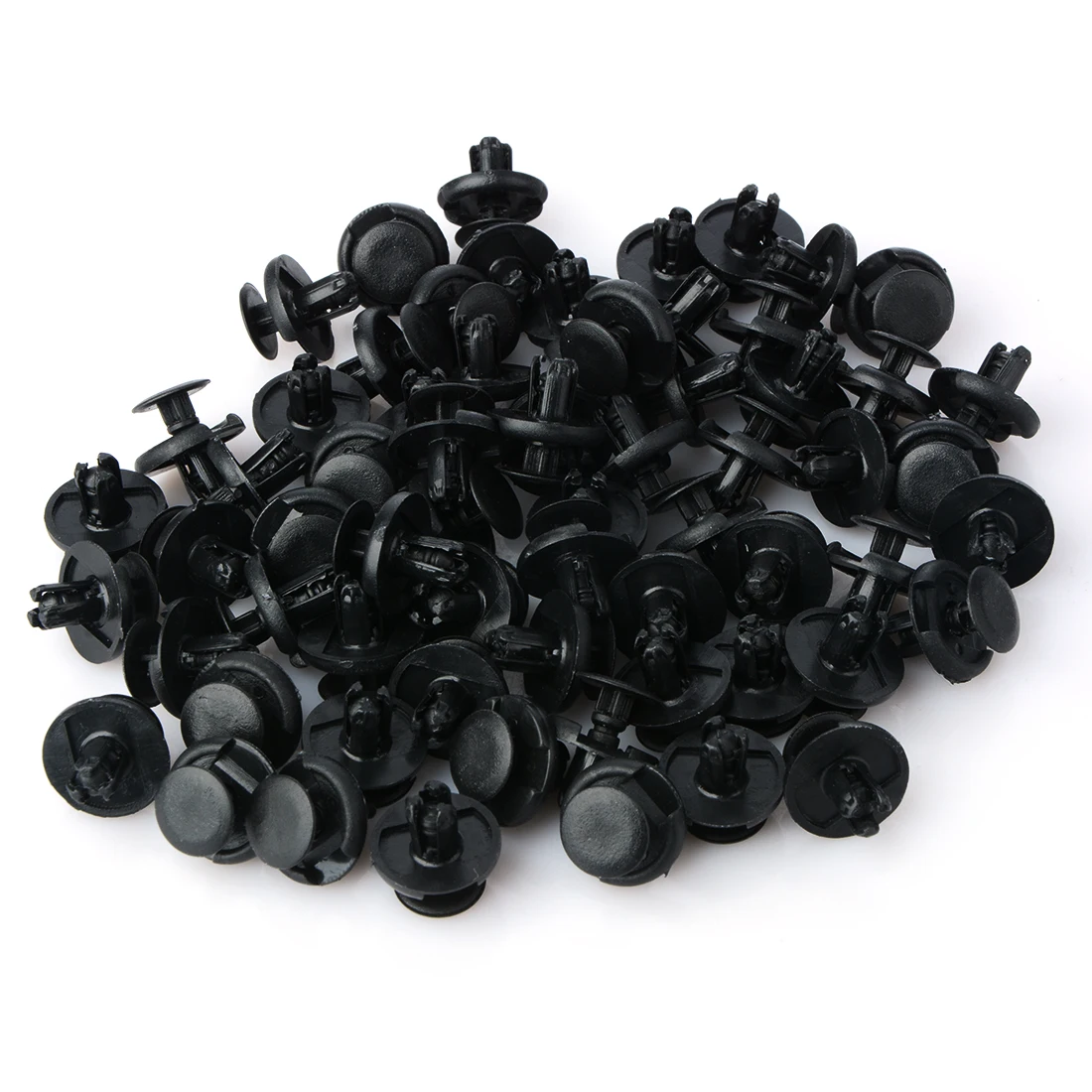 

100Pcs 7mm 8mm 9mm Hole Car Bumper Plastic Rivets Trim Fastener Auto Door Trim Panel Grills Clips for Nissan Toyota