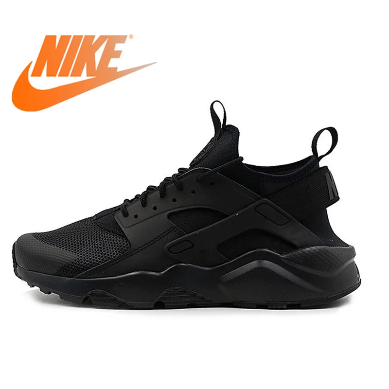 Original NIKE AIR HUARACHE RUN ULTRA Men's Breathable Running Shoes