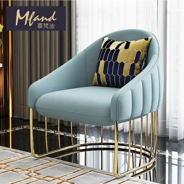 Best Price Lounge Chair with Metal Feet with Golden Finish / Fabric Uphoolstery Best Price Lounge Chair with Metal Feet with Golden Finish / Fabric Uphoolstery