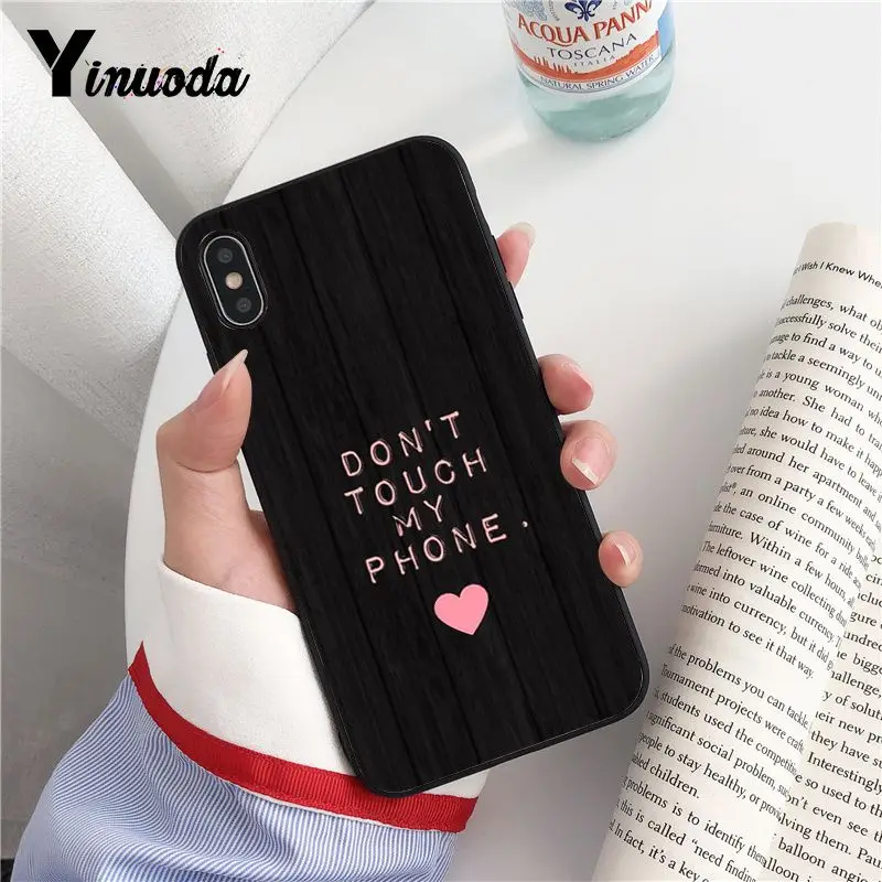 Do not touch my phone