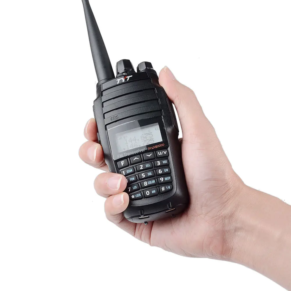 TYT TH-UV8000D портативная рация 10 км двухдиапазонный VHF UHF 10 Вт Радио Comunicador 10 км 3600 мАч функция перекрестного ретранслятора радиоприемник TYT