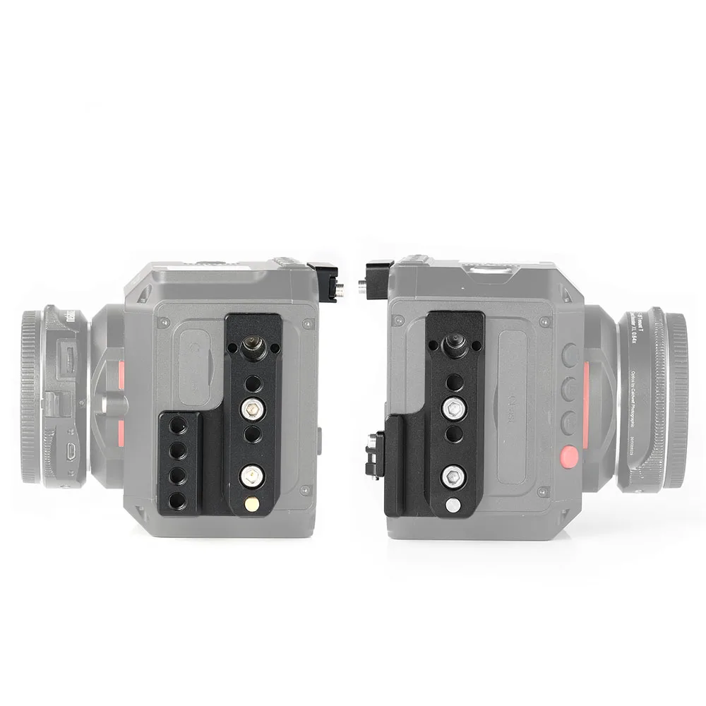  Jaula para cámara Z cam E2 con placa superior/placa inferior/placa lateral/soporte de lente/USB/HDM