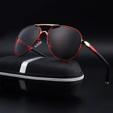 2017 Fashion Classic Pilot Brand Designer Male Sunglasses Men Polarized Sun Glasses Driving Luxury Design Mens Sunglasses Shades