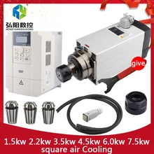 

HQD 1.5/2.2/3.5/4.5/6.0/7.5/9.0kw square air cooling+frequency converter+ER collect kit