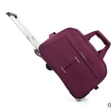 Мужская Дорожная сумка для багажа женский чемодан из материала Оксфорд Дорожные Сумки на колесах дорожные сумки на колесиках тележка для багажа Сумки на колесиках