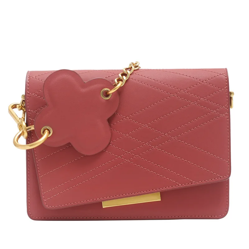 

bags for women 2019 Simple design cloud single shoulder bag new organ joker cowhide pure color inclined shoulder bag woman