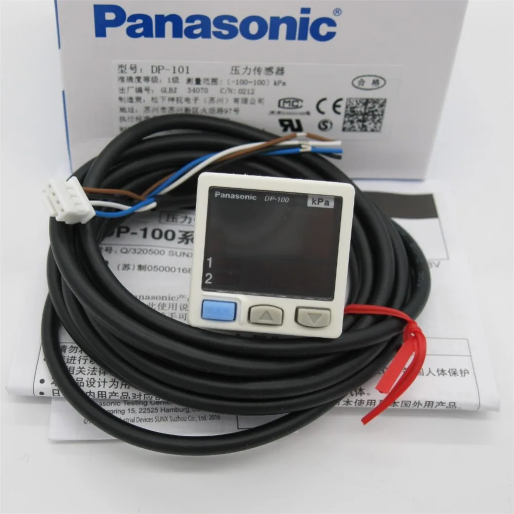 

DP-101 DP101 New & Original Digital Vacuum Pressure Sensor Pressure Controller -100 to +100 kPa