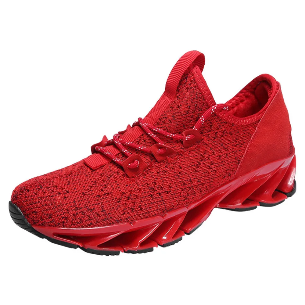 2019 Men's plus-size casual light and comfortable breathable walking shoes running outdoor sports shoes for male 40J10 (4)