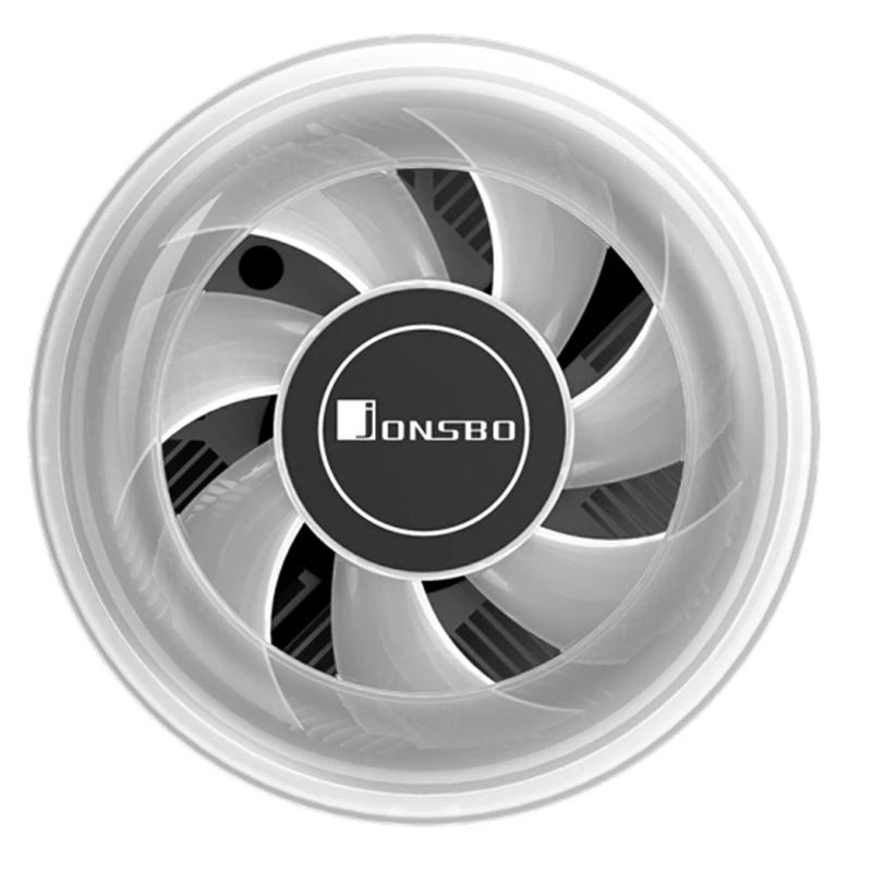 Jonsbo Cr-801 подпушка давление процессор радиатор 9 см Silent вентиляторы ШИМ, интеллектуальная контроль температуры кулер для Intel Amd