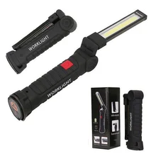 Портативный люмен COB светодиодный портативный прожектор рабочие огни с магнитным 5 режимов USB Перезаряжаемый Высокая яркость Энергосбережение