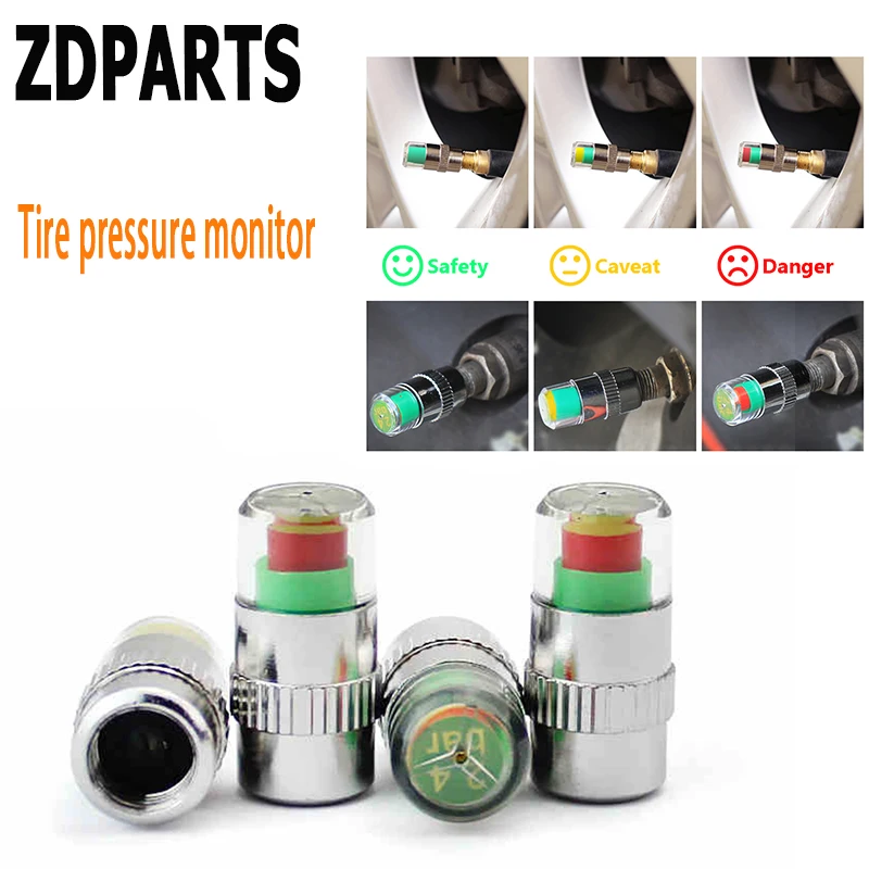 ZDPARTS 4X шины для легковых автомобилей воздушный клапан колесо шапки