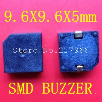 SMD зуммер SMD активный зуммер 3 в 5 В HN9650B Размер 9,6*9,6*5 мм XNQG9605B 9650