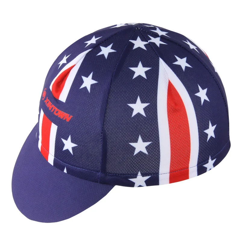 XINTOWN red blue purple star small cap riding outdoor small headwear mountain road bike hatin