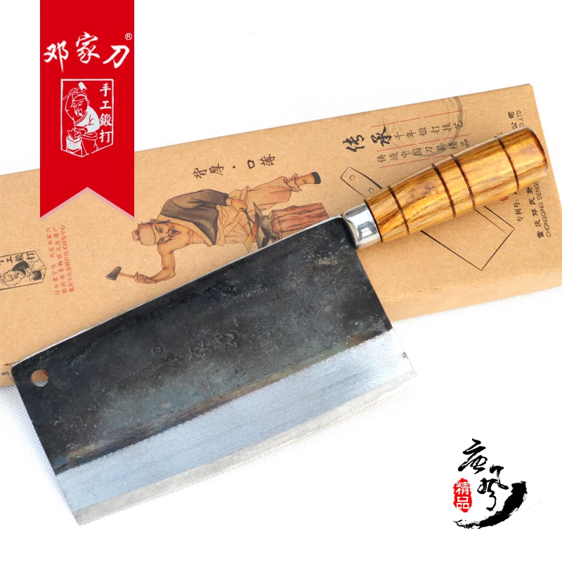 YAMY&ampCK Tang Knife handmade carbon steel kitchen knife slicing meat knife+craft +cut bone+ Chef +Kitchen Accessories | Дом и сад