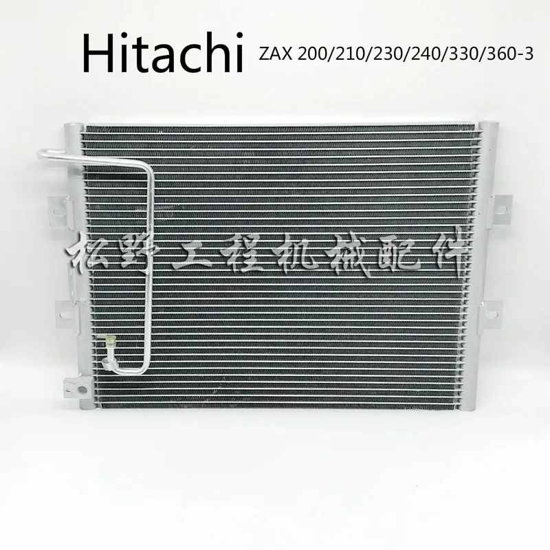 Колесный экскаватор Hitachi ZAX 200/210/230/240/330/360-3 конденсатор кондиционера Радиатор Электрический Топливный фильтр испарителя Алюминий