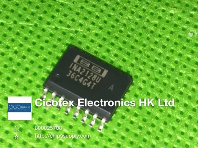 

INA2128UA SOP16 IC OPAMP INSTR 1.3MHZ 16SOIC
