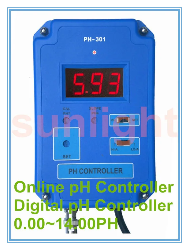 PH-301 Digital pH Controller-Sunlight
