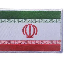 Вышитые иранский флаг патч военный чехол для телефона на руку крючок на спине мораль тактические заплатки molle байкер джинсы для женщин шляпа куртка заказ Западные Ковбойские шляпы