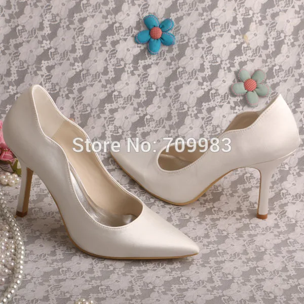 Wedopus Plain Pointed Toe High Heels 