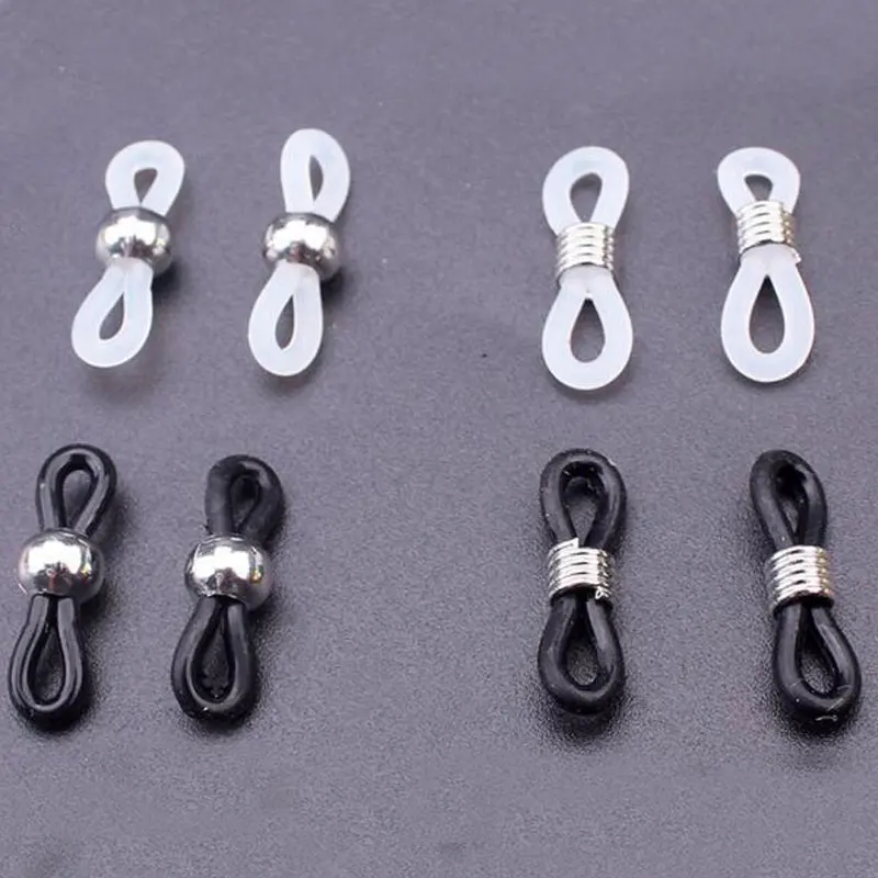 

30pcs Reading glasses chain for women Glasses Chain Antiskid Rubber Ring Rubber DIY Glasses Chain beads Jewelry Accessories