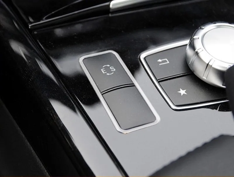  ES Button Cover Trim Frame for Mercedes Benz E Class demo (1)