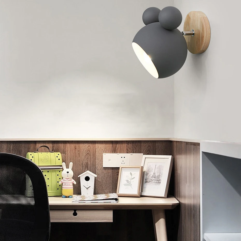 Lâmpadas de Parede para Sala Sala de Estar do Hotel Simples Criativo E27 Wall Light Decoração Nordic Designer de Estar do Hotel Corredor Restaurante Café Bar 3 para sala estar do hotel corredor restaurante café bar