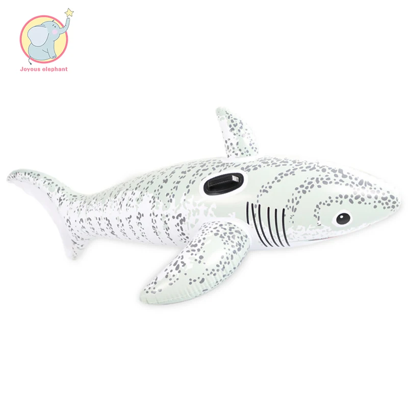 

180cm Inflatable White whale shark pool Float Swimming Ring circle Air Mattress water park toys for child adult kids beach party