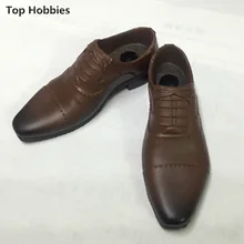1/6 soldier doll men’s clothing accessories Brown Shoes Can Collocation Male’suit Straight type Fit 12 Inch Phicen Action Figure