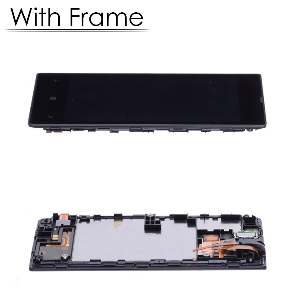 4 0 &quotSinbeda IPS для NOKIA lumia 520 ЖК дисплей сенсорный экран с рамкой дигитайзер LCD @|Экраны