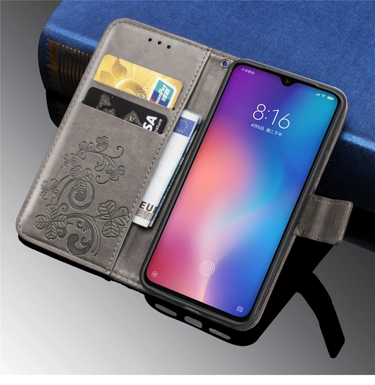 Телефон Etui для Coque Xiaomi Mi 9 чехол Роскошный кожаный кошелек флип-чехол для Xiaomi Mi 9 корпус Capinha для Xiaomi Mi 9 чехол