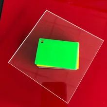 6 мм perspex кристально чистый прозрачный пластик панель плексиглас доска гравировка