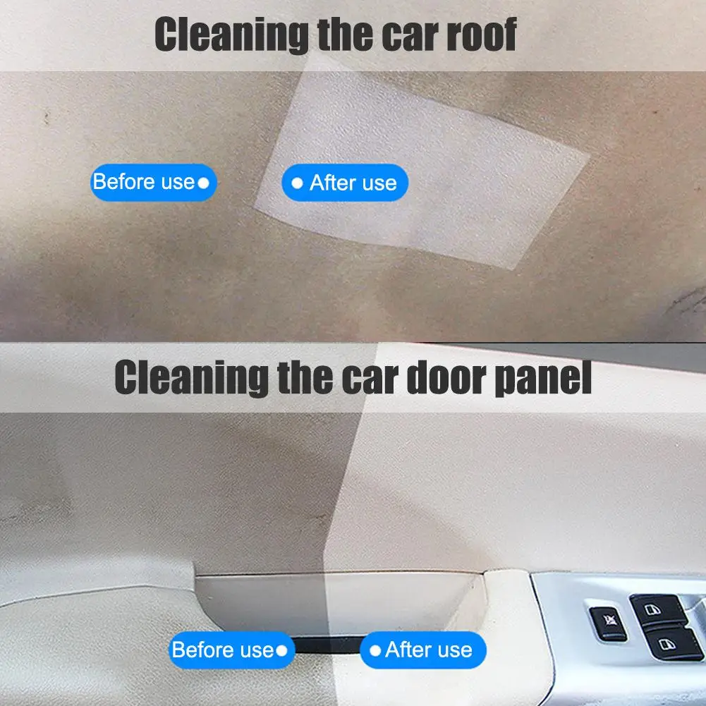 Interior Agent for Cars Universal Cleaning Agent Wipe-Free All-Purpose Cleaner Oily Leather Interior Multi-Purpose Cleaning