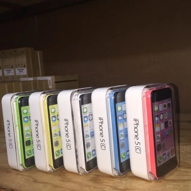 Iphone 5c разблокированный Apple iphone 5C IOS gps wifi двухъядерный 4,0 ''8 GB/16 GB/32 GB iphone 5c мобильный телефон бесплатные подарки