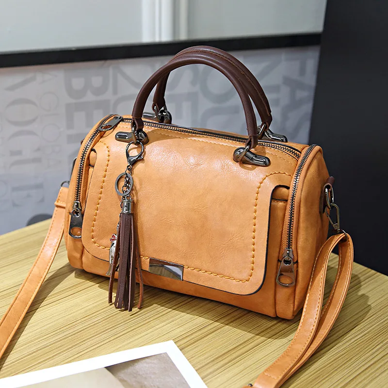 

New simple Joker handbag European and American fashion atmosphere ladies shoulder Messenger bag