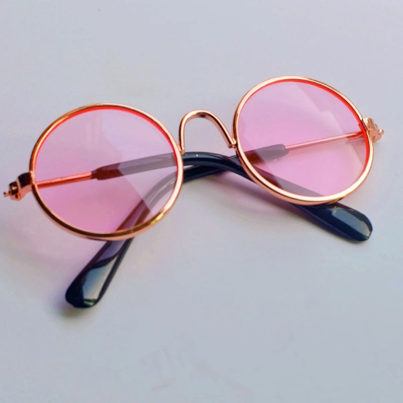 Doll Cool Glasses Sunglasses For American Grils Toy Photo Props Pet Glasses Toy Doll Sunglasses doll accessories doll eyewear accessories