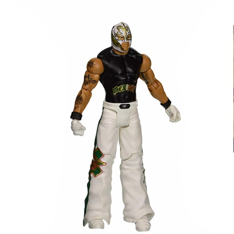 

7" Wrestling Wrestler Rey Mysterio 619 Figurine Toy Brinquedos Figurals Collection Model Gift