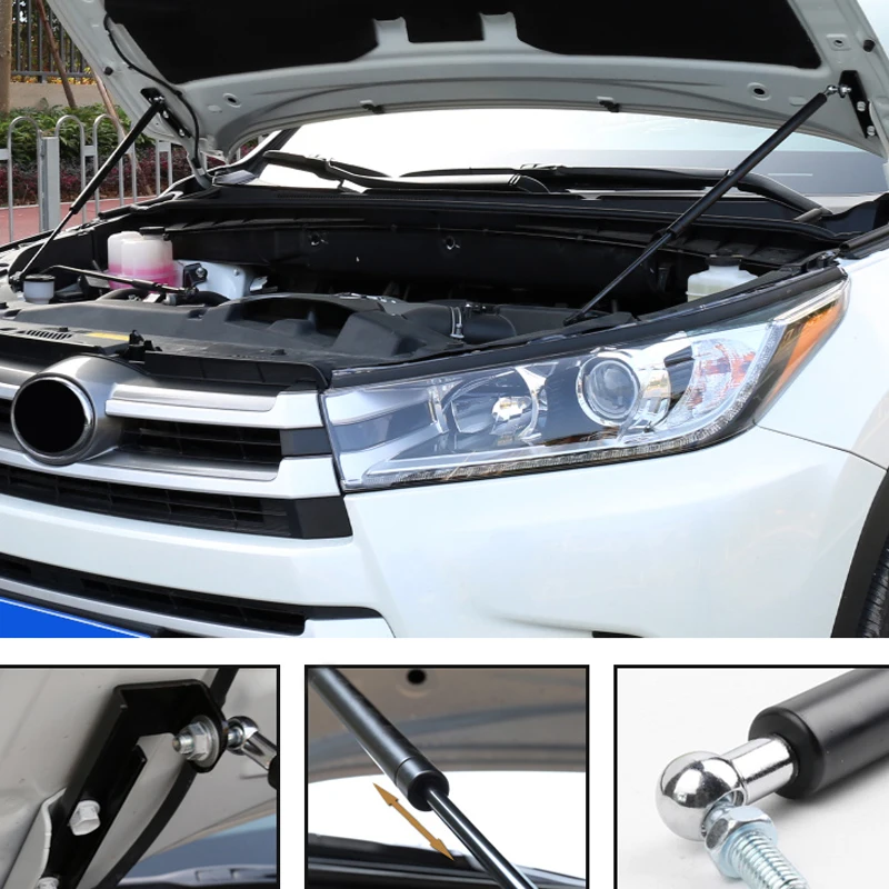 

For Volkswagen VW T-ROC 2017-2019 Car Auto Refit Front Hood hoods Engine Cover Hydraulic Rod Strut Spring Shock Bar 2PCS
