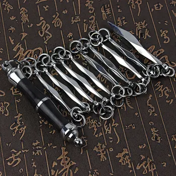 

Kungfu Stainless Steel Nine-section Whip Performance Wushu Self-defense Whip