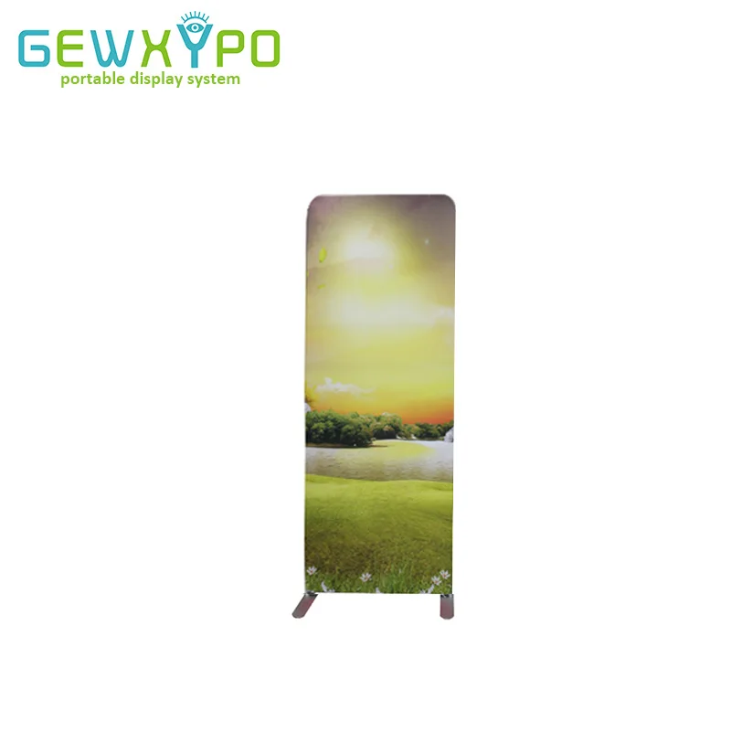 

60cm Width Portable Tension Fabric Advertising Display Backwall With Your Own Design Printing,Easy Fabric Tube System