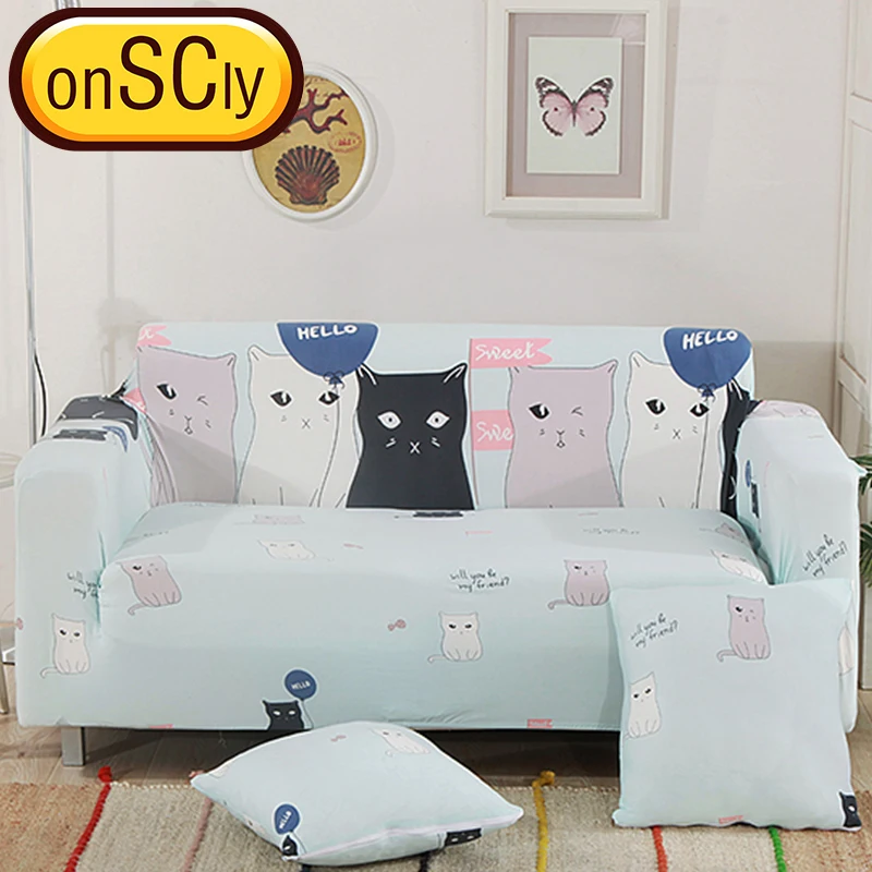 Черный Защитный конус для кошки Чехол на диван Slipcover мебель диване чехол дивана