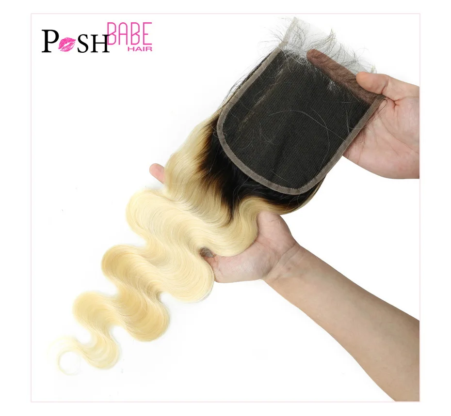 613 Blonde 5x5 Lace Closure  (13)