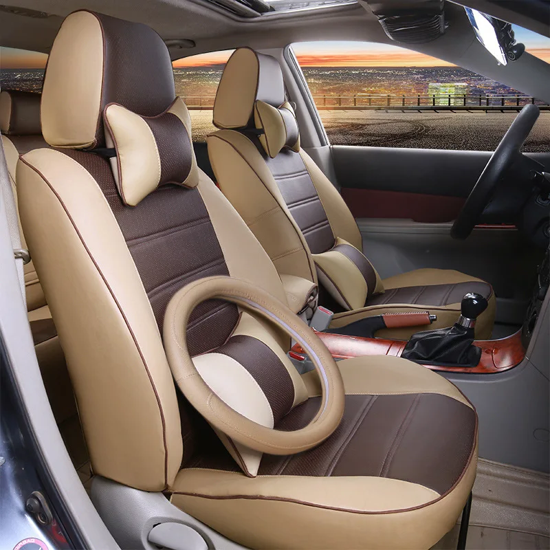 TO YOUR TASTE auto accessories CUSTOM car seat covers leather for SUBARU Outback Impreza Legacy