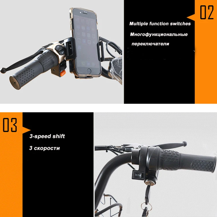 Discount Hot sale electric bike 20 and 22 inch electric bicycle Removable battery ebike 48v shock-absorbing electric scooter 3 Discount Hot sale electric bike 20 and 22 inch electric bicycle Removable battery ebike 48v shock-absorbing electric scooter 3