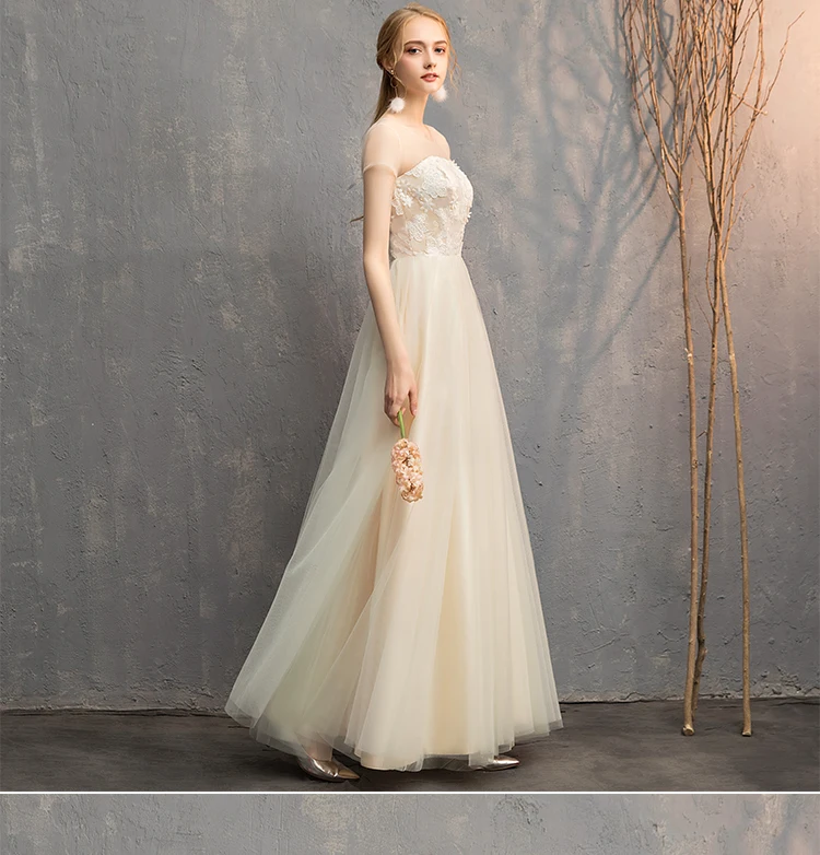 Champagne Bridesmaid dress 2019 Customized four style available a-line Bridesmaid Dresses for Wedding Party Vestido De Noiva Champagne Bridesmaid dress 2019 Customized four style available a-line Bridesmaid Dresses for Wedding Party Vestido De Noiva