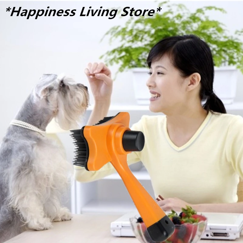 

Professional Pet Beauty Tool Dog Cat Hair Fur Shedding Trimmer Grooming Rake Comb Brush Tools