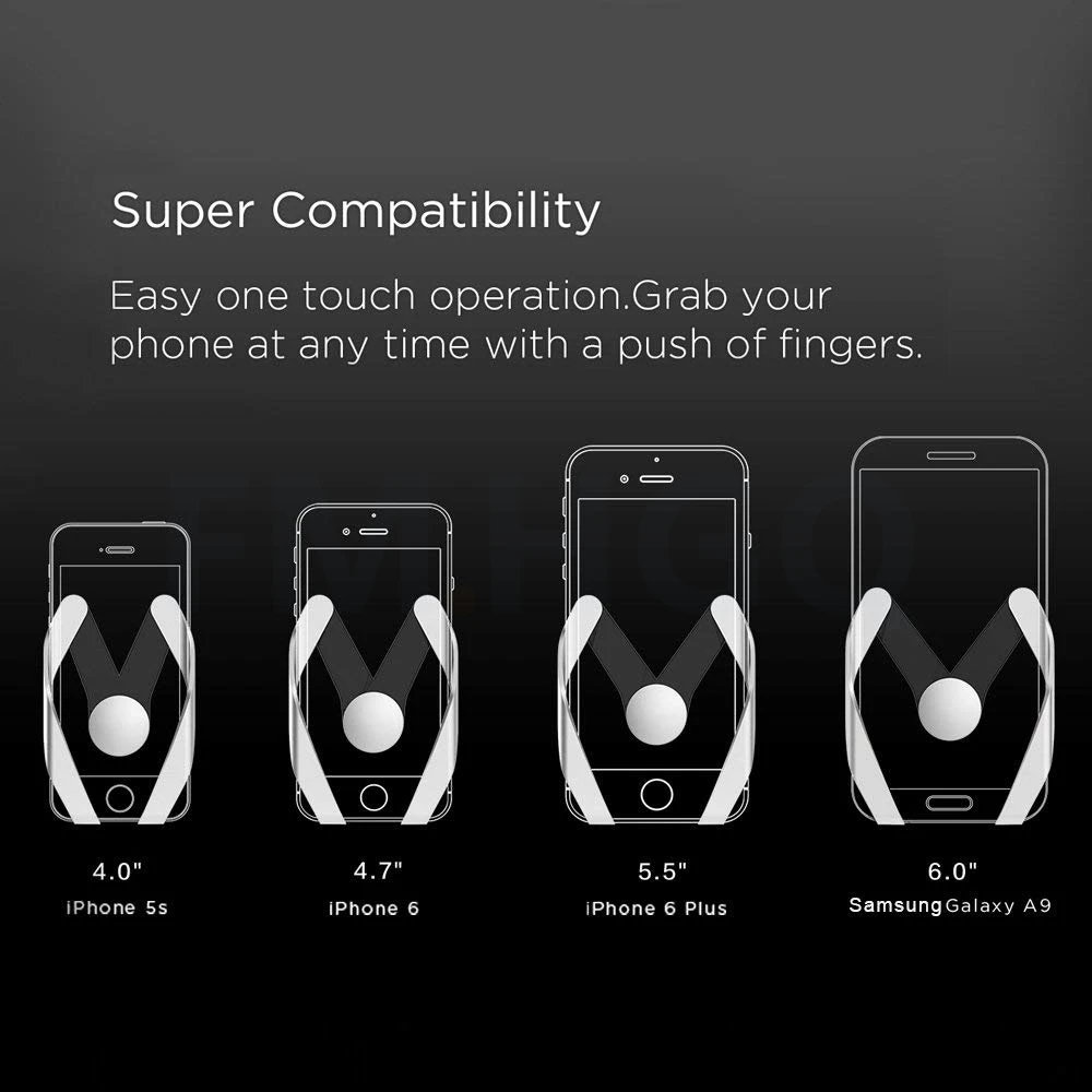 Автомобильный держатель для мобильного телефона FM. HGQ Autobot M iPhone Samsung ABS материал