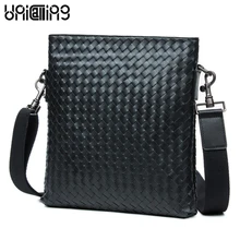 UniCalling ручная работа, Высококачественная воловья кожа, натуральная кожа, сумка-мессенджер для мужчин, Повседневная сумка через плечо, известный бренд